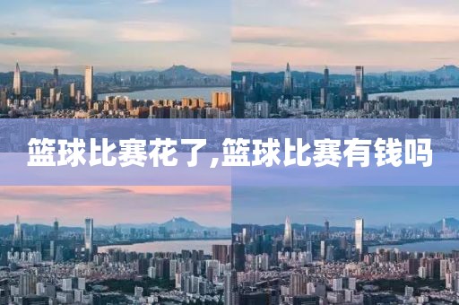 篮球比赛花了,篮球比赛有钱吗