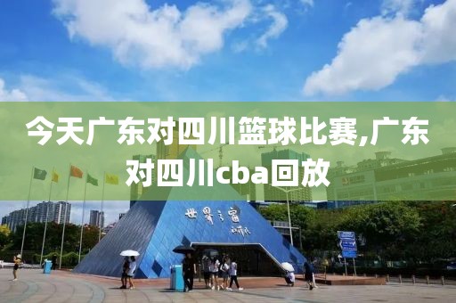 今天广东对四川篮球比赛,广东对四川cba回放