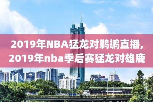 2019年NBA猛龙对鹈鹕直播,2019年nba季后赛猛龙对雄鹿