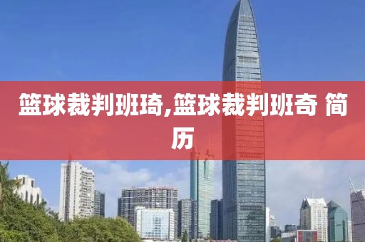 篮球裁判班琦,篮球裁判班奇 简历