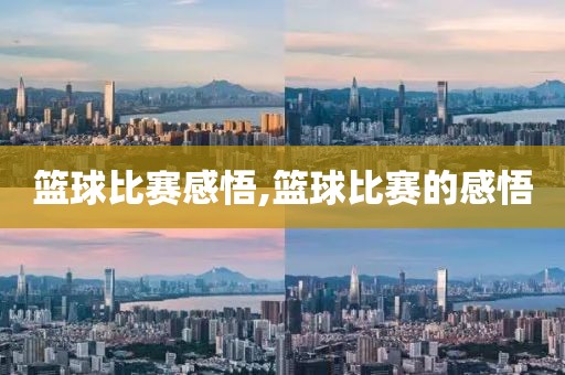 篮球比赛感悟,篮球比赛的感悟