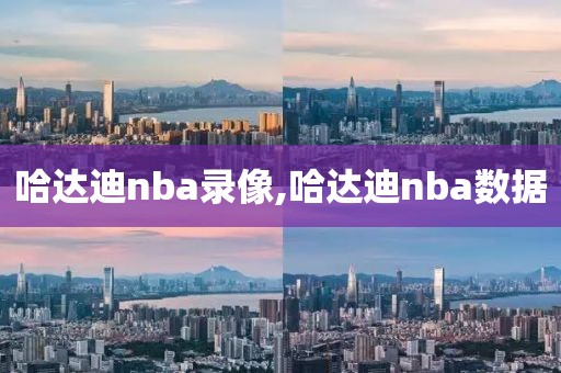 哈达迪nba录像,哈达迪nba数据