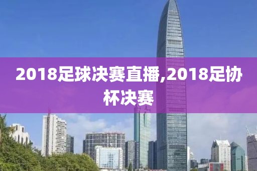 2018足球决赛直播,2018足协杯决赛