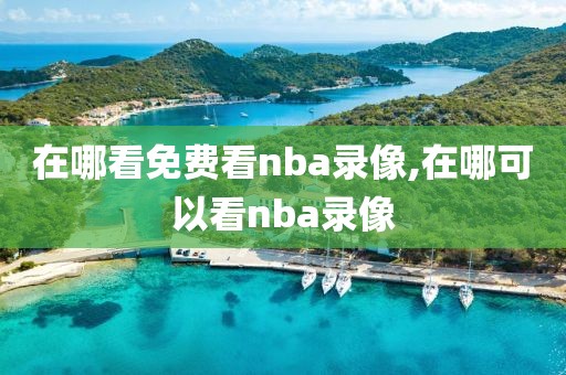 在哪看免费看nba录像,在哪可以看nba录像