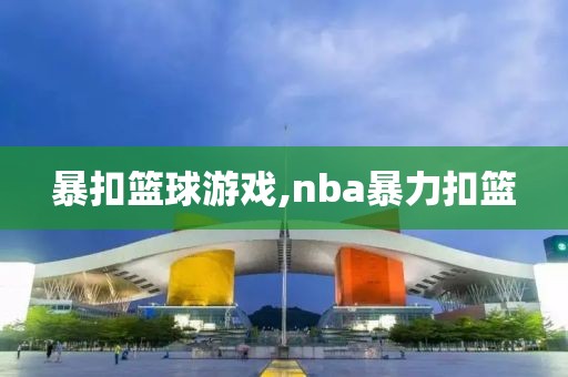 暴扣篮球游戏,nba暴力扣篮