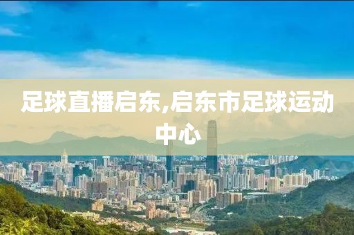 足球直播启东,启东市足球运动中心