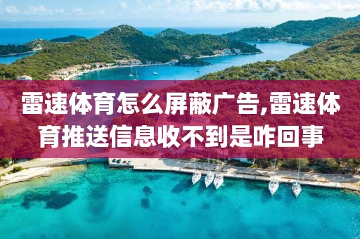 雷速体育怎么屏蔽广告,雷速体育推送信息收不到是咋回事