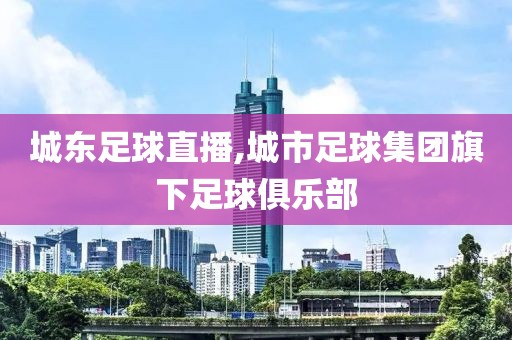 城东足球直播,城市足球集团旗下足球俱乐部