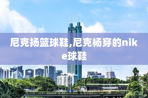 尼克扬篮球鞋,尼克杨穿的nike球鞋