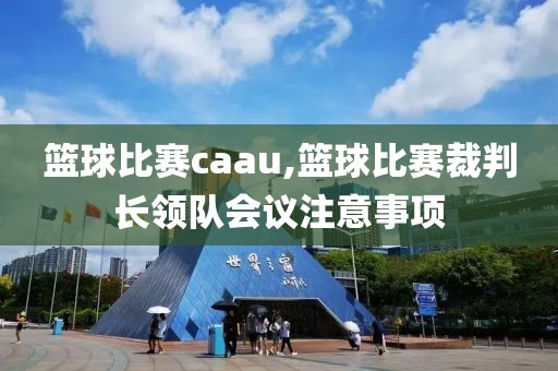 篮球比赛caau,篮球比赛裁判长领队会议注意事项