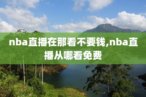 nba直播在那看不要钱,nba直播从哪看免费