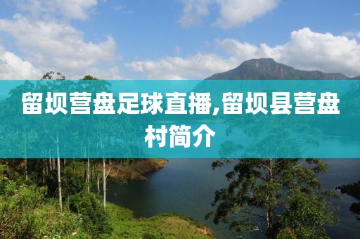 留坝营盘足球直播,留坝县营盘村简介