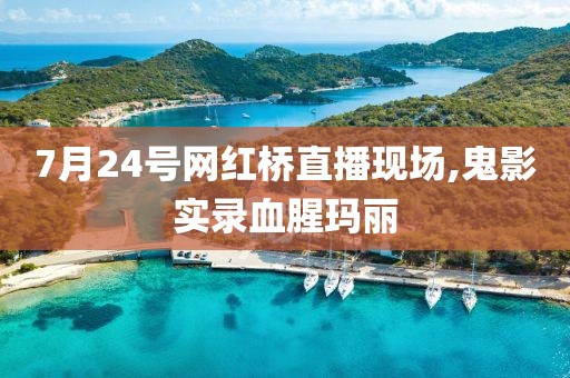 7月24号网红桥直播现场,鬼影实录血腥玛丽