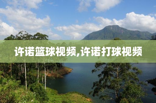 许诺篮球视频,许诺打球视频