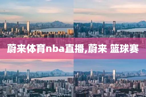 蔚来体育nba直播,蔚来 篮球赛