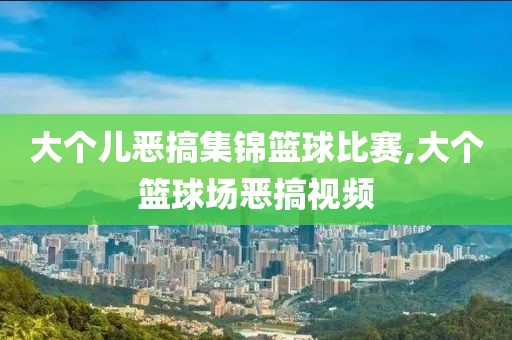大个儿恶搞集锦篮球比赛,大个篮球场恶搞视频