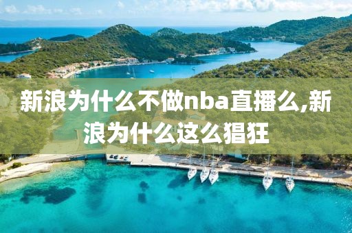 新浪为什么不做nba直播么,新浪为什么这么猖狂