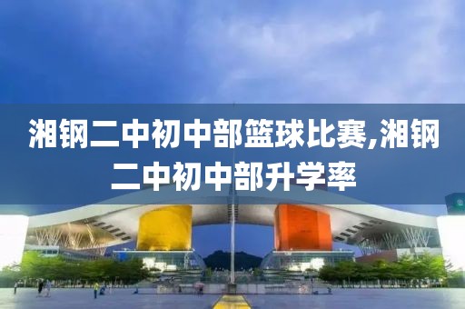 湘钢二中初中部篮球比赛,湘钢二中初中部升学率