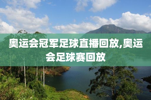 奥运会冠军足球直播回放,奥运会足球赛回放
