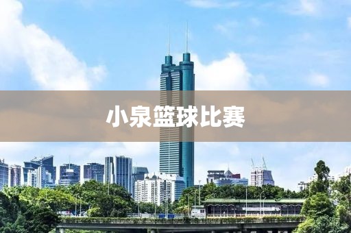 小泉篮球比赛