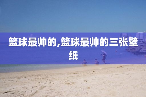 篮球最帅的,篮球最帅的三张壁纸
