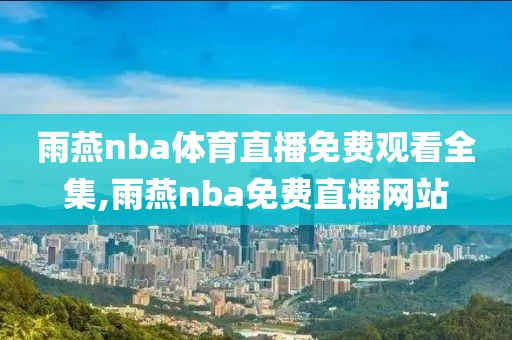 雨燕nba体育直播免费观看全集,雨燕nba免费直播网站