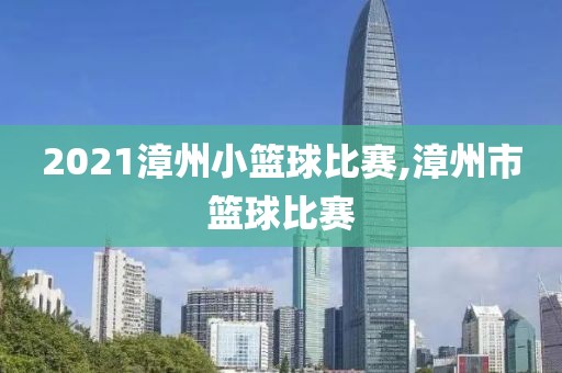 2021漳州小篮球比赛,漳州市篮球比赛