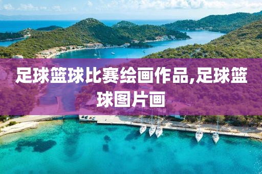 足球篮球比赛绘画作品,足球篮球图片画