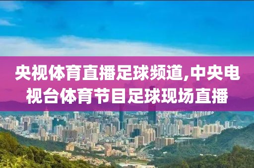 央视体育直播足球频道,中央电视台体育节目足球现场直播
