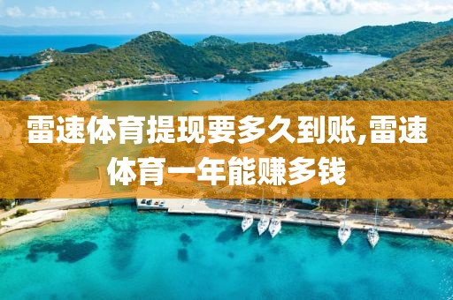 雷速体育提现要多久到账,雷速体育一年能赚多钱