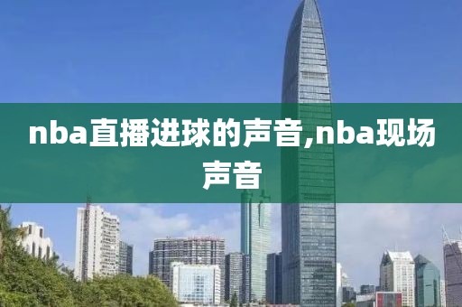 nba直播进球的声音,nba现场声音