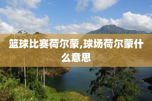 篮球比赛荷尔蒙,球场荷尔蒙什么意思