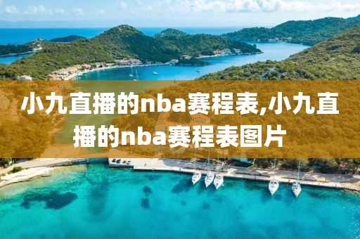 小九直播的nba赛程表,小九直播的nba赛程表图片