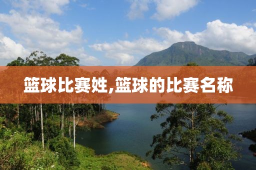 篮球比赛姓,篮球的比赛名称