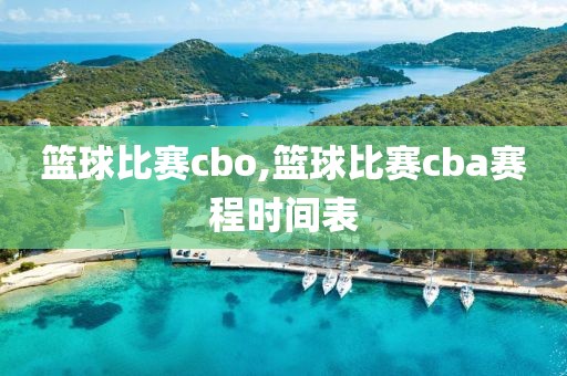 篮球比赛cbo,篮球比赛cba赛程时间表