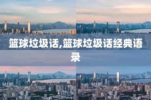篮球垃圾话,篮球垃圾话经典语录