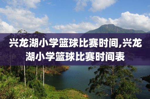 兴龙湖小学篮球比赛时间,兴龙湖小学篮球比赛时间表