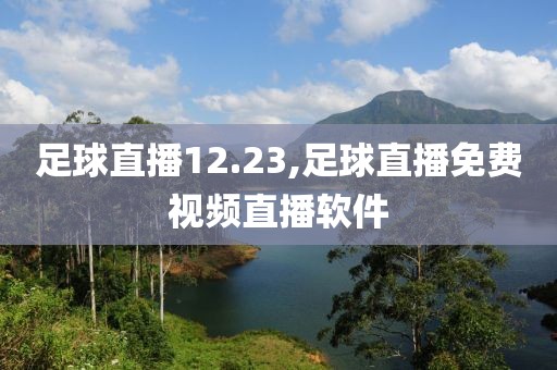 足球直播12.23,足球直播免费视频直播软件