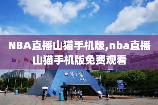 NBA直播山猫手机版,nba直播山猫手机版免费观看