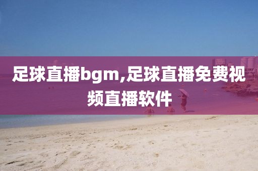 足球直播bgm,足球直播免费视频直播软件