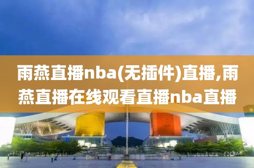 雨燕直播nba(无插件)直播,雨燕直播在线观看直播nba直播