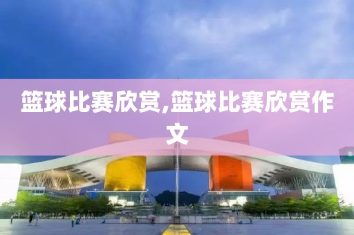 篮球比赛欣赏,篮球比赛欣赏作文