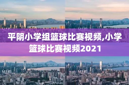 平阴小学组篮球比赛视频,小学篮球比赛视频2021