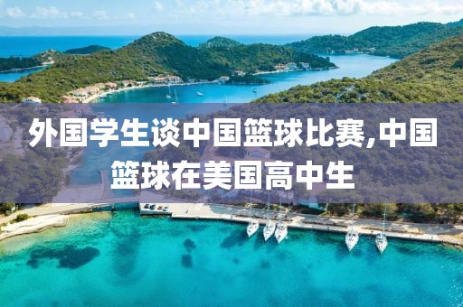外国学生谈中国篮球比赛,中国篮球在美国高中生