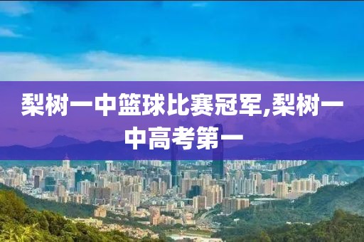 梨树一中篮球比赛冠军,梨树一中高考第一