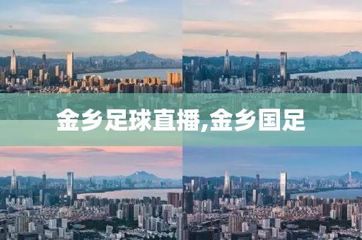 金乡足球直播,金乡国足