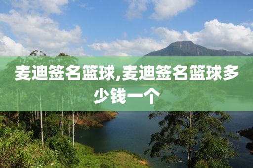 麦迪签名篮球,麦迪签名篮球多少钱一个