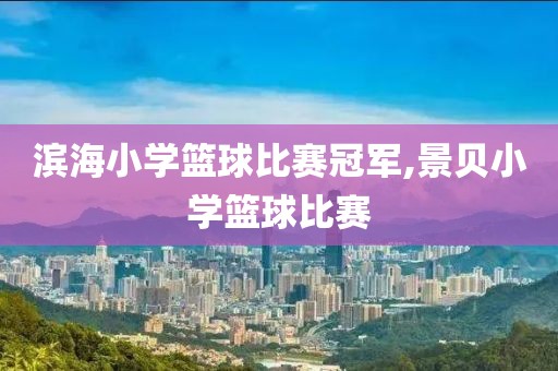 滨海小学篮球比赛冠军,景贝小学篮球比赛