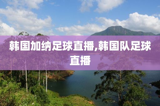 韩国加纳足球直播,韩国队足球直播