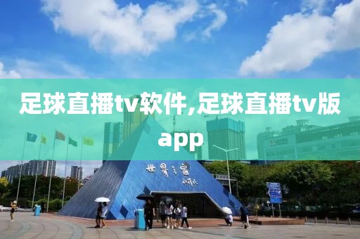 足球直播tv软件,足球直播tv版app